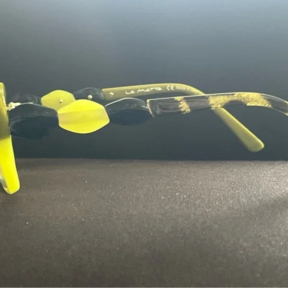 LM3117 La Matta frame with Green and Black leopard glitter with case - Picture 3 of 12